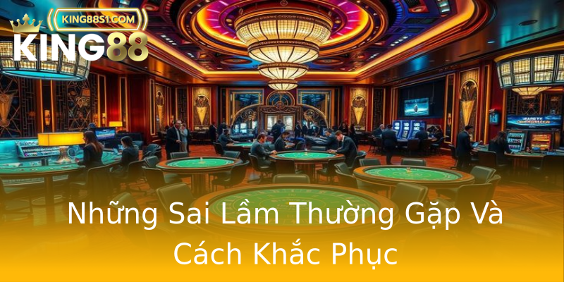 Những Sai Lầm Thường Gặp Và Cách Khắc Phục Những Sai Lầm Thường Gặp Và Cách Khắc Phục